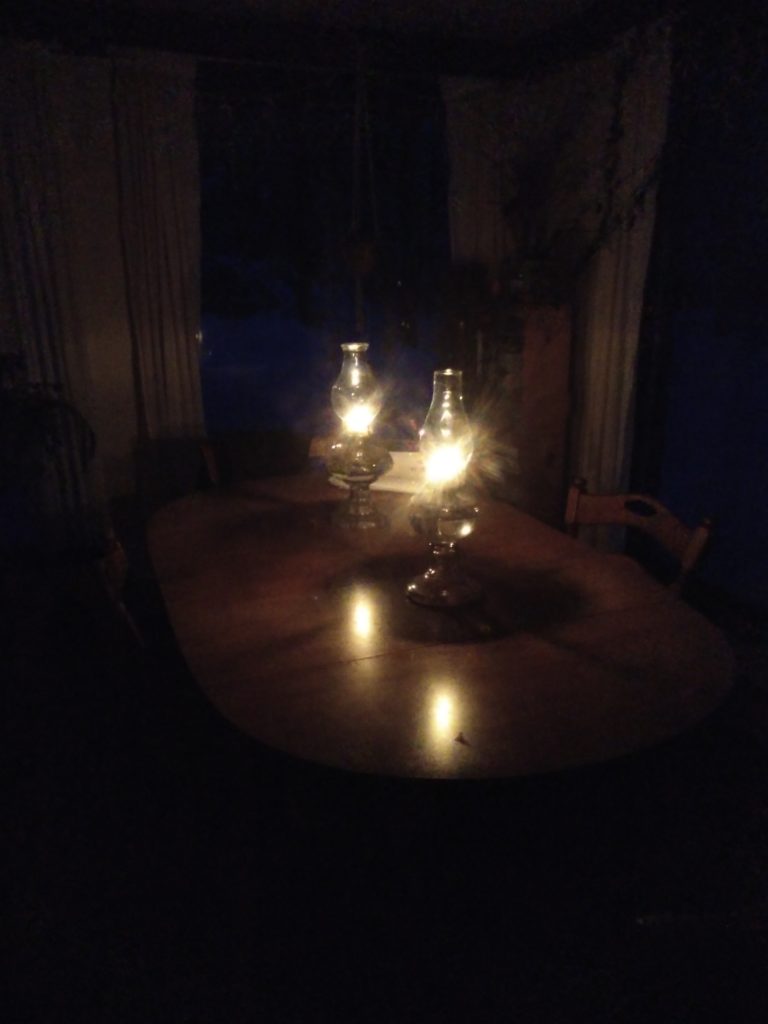 Thanksgiving power outage